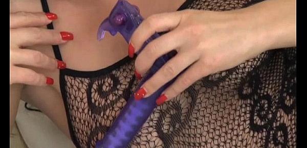  StrapOn Vibrator cockring double penetration for MILF